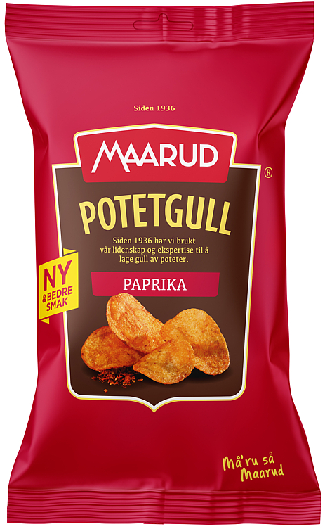 POTETGULL PAPRIKA 40G MAARUD
